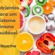 Nutrientes para sistema imune saudável